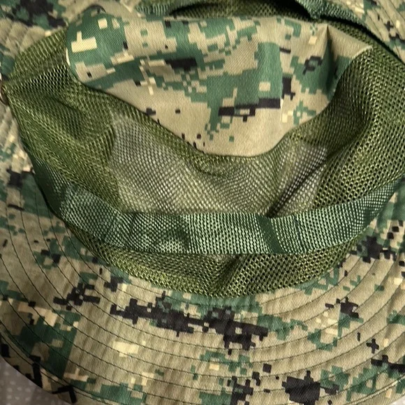 Men's Tan and Camouflage Bucket Hats - Picture 4 of 8